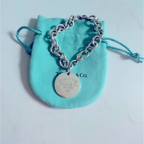 Tiffany & Co. Jewelry - Tiffany & Co. circle tag bracelet